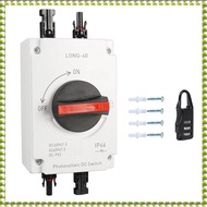 (OHKW) 1Set PV Solar Photovoltaic Disconnect Switch LONQ-40 DC Isolator Solar Switch DC1000V 32A 4P