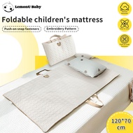 LemonU Baby Folding Mattress Mattress 70*120cm Portable Baby Mattress Children's Mattress