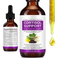 Cortisol liquid drops，9Combination1Liquid Drops，Contains Ashwagandha、Chamomile and Vitamins C&D3，Use