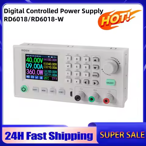 RD6018 RD6018W 60V 18A USB WiFi DC Dapat Disesuaikan Step Down Tegangan Bangku Catu Daya Konverter B