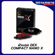 ผ้าเบรคหน้า-หลัง Compact NANO X  Honda Civic ซีวิค FD FB FC FE เกรด DEX