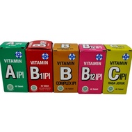 IPI Vitamins All Variants (A, B1, B Complex, B12, C and E and D3+ K2)