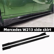 Mercedes Benz E Class W213 Gloss Black Side Skirt Lips W213 Accessories E200 E250 E300
