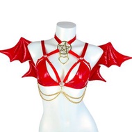 Succubus Bra Top Red