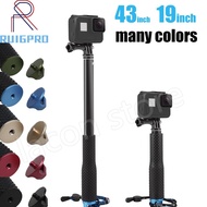 [HOT ULKLIXLKSOGW 592] 43in Aluminum diving Monopod for GoPro Hero 6 5 7 8 9 10 Black Tripod Session Sjcam Sj7 Action Camera Selfie Stick for Go Pro
