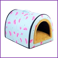 Cozy Pet Nest Insulated Dog Kennel Waterproof Dog Sofa Bed Medium Outdoor Cat House Removable Washable Pad shuosmy