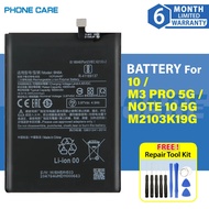 Battery BN5A Compatible For Redmi 10 / Redmi Note 10 5G M2103K19G / Poco M3 Pro 5G (5000 mAh)