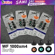3 Pairs Memory Foam Eartips For Sony WF-1000XM4 1000XM3 Earplugs 3 Size Ear Tip Earphone Accessories