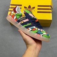 Adidas Originals Gazelle "Esquisite Gucci" Antelope series low cut retro versatile casual sports boa
