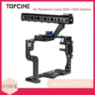 GH4 Full Cage Camera Cage with Top Handle Grip for Panasonic Lumix GH4 GH3 Full Cage Rig Photography