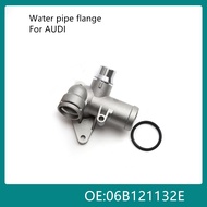 Aluminium coolant water hose connector 4-way flange 06B121132E For 1.8T Audi A4 B6 Avant Cabriolet B