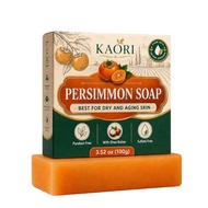 KAORIDeodorizingPersimmonSoap|Feelfreshandcleanalldaylong|withPersimmonExtractforMen&Women(1pc) S4Y7