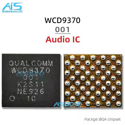 New original WCD9370 001 For Redmi NOTE7 Note8 PRO Audio Code IC Sound Chip