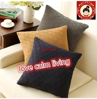 Small Lingge knitted pillow office sofa cushion pillow nap pillow car back lumbar pillow pillow cove