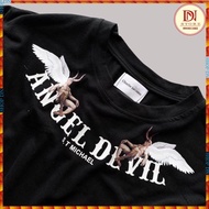Angel Devil Unisex Wide Sleeve T-shirt
