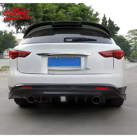 Suitable for Infiniti FX35 FX37 FX50 carbon fiber lip modification, rear spoiler, car body kit