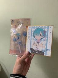 蕾姆 周邊 一番賞 立牌 色紙