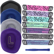 Replacement Mesh Fabric Earpads Ear Pads Cushion Headband Repair Parts For Logitech G733 G-733 G 733