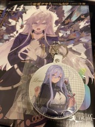 86 不存在的戰區 台灣角川14集特裝版(黑)特典 蕾娜皮革鎖匙圈
