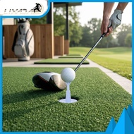 LIXADA Rubber Golf Tee Adjustable Height 53-73mm Golf Tees Holder for Mat Golf Simulator Driving Ran