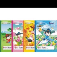 10 Poinsettia notebooks, 4 squares, 48 million