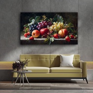 Hanging Decoration Frameless Canvas Print Fruit Shape To Enhance Auspiciousness Good Meaning Ready S