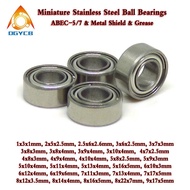 1pcs 3x6x2.5 mm SMR63ZZ ABEC5 Stainless Bearing 3*6*2.5 MR63 SMR63 Z ZZ L630ZZ Helicopter Model Car 