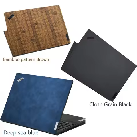Crazy Horse PU Leather Skin Sticker Cover for Lenovo ThinkPad T490 T495 T480 T480S T470 T470S T460 T