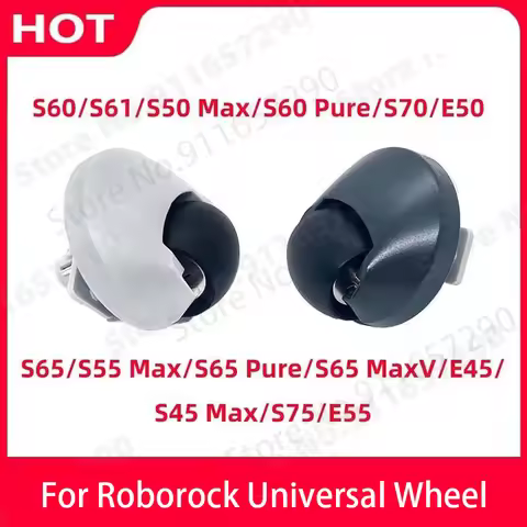 Original Roborock S5 MAX S55 Max S6 PURE S6 MAXV S70 S75 Universal Wheel Robot Vacuum Cleaner Front 