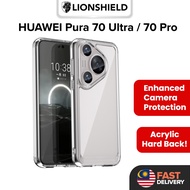 (MY) LionShield HUAWEI Pura 70 Ultra / 70 Pro Hybrid Phone Case Hard Casing Cover