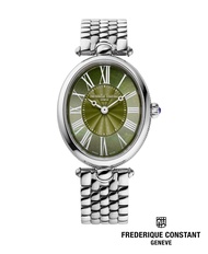 Frederique Constant นาฬิกาข้อมือผู้หญิง Quartz FC-200KMPW2V6B Classics Art Deco Ladies Watch