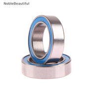 <NobleBeautiful> 2Pcs 6700 2RS 10X15X4mm Motor Level Blue Rubber Seals Bearing Model Bearing Motor B