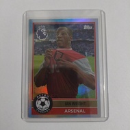 Topps Ian Wright Arsenal Retro Football Card
