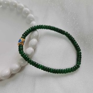 辣陽綠算盤珠手串 手珠 珠串 | 天然緬甸玉A貨翡翠