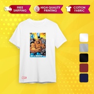 Baju Premium Comic M@rvel Fantastic 4 Short Sleeve T Shirt Tee T-Shirt Shirts Cotton Print Fashion P