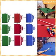 [BlesiyaedMY] Pool Table Cushion Set, Professional Billiards Pool Tablecloth, Table Cloth Pad, for I