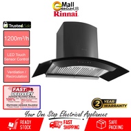 Rinnai - 90cm Chimney Cooker Hood - RHC1119GCW / RH-C1119-GCW