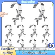 E7G-Truss C Clamp 1.18-2 Inch,10 Pack Stage Lights Truss Clamps,Fit for 30-50mm OD Tube, Load 55LB C