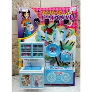 TOY KITCHEN CABINET SET TOY COOKING WOW MY CABINET COOKING TOY GIRLS' TOY