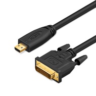 Micro HDMI to DVI Cable Computer Tablet Camera to DVI Display hdmi Cable