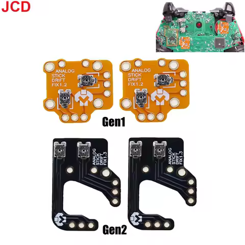 JCD 1 pair Analog Stick Drift Fix PCB Potential Correction Plate For PS4 PS5 Xbox One Series X S Gam