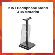 2 in 1 SONICGEAR HEADPHONE STAND AND PHONE STAND ABS MATERIAL