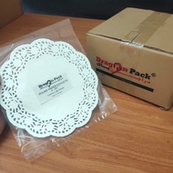 8.5 inch Round Paper Doilies - Lace Cake Liner Paper - 100 pieces