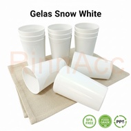 Plastic Cup WhiteSnow 400mL Mug/ Cup/
