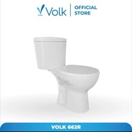 Kloset Duduk Volk 662R / Kloset Monoblok Volk 662R / Kloset Duduk Volk