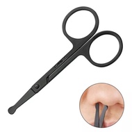MATA Blunt Tip Small Shaving Scissors Nose Hair Eyebrow Thread