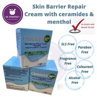 CERAVIS M+ Ceramide Moisturiser Skin Barrier Repair cream with Menthol 100g