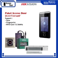 Hikvision DS-K1T341AMF. Door Face Fingerprint Card Access Package