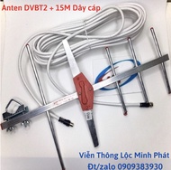 Anten dvbt2 Nhôm HKD H5.02 Kèm Dây 15 Mét