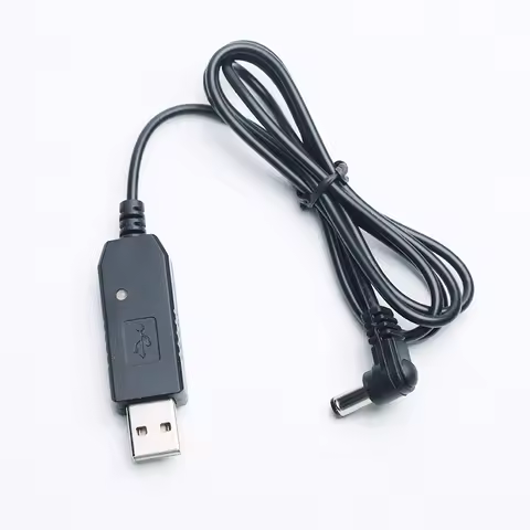 Portable USB Charger Cable for Baofeng, Desktop Base Tray, UV 5R 9R BF F8HP UV5R UV9R Plus Walkie Ta